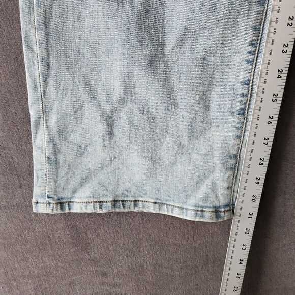 SILNT CHPTRS Jeans Womens Size 30 High Rise Baggy Wide Leg Blue - Picture 4 of 11